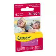 Produktabbildung: Ohropax Silicon pink Ohrstöpsel