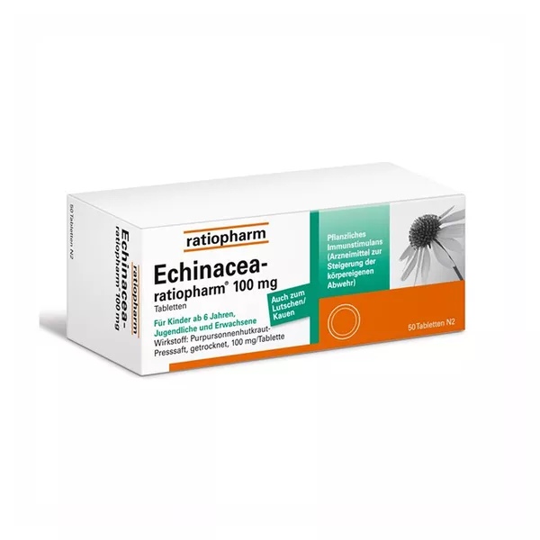 Echinacea ratiopharm 100 mg 50 St