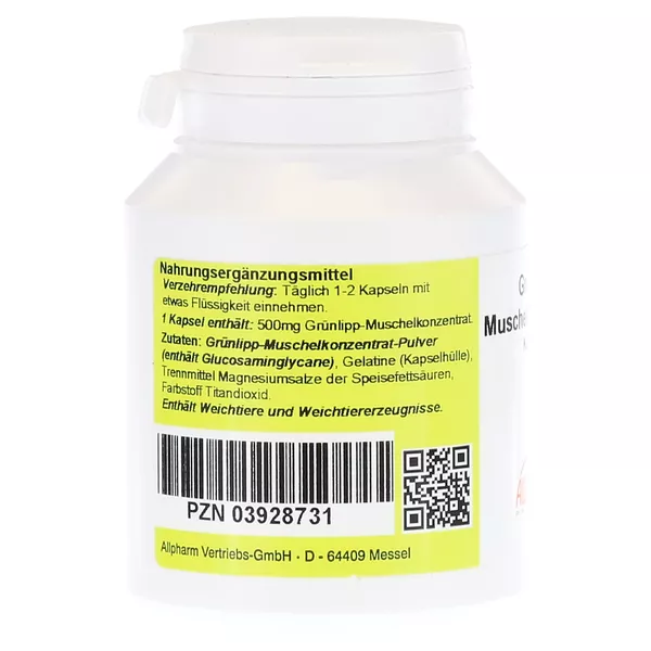 Grünlipp 500 mg Kapseln, 120 St.