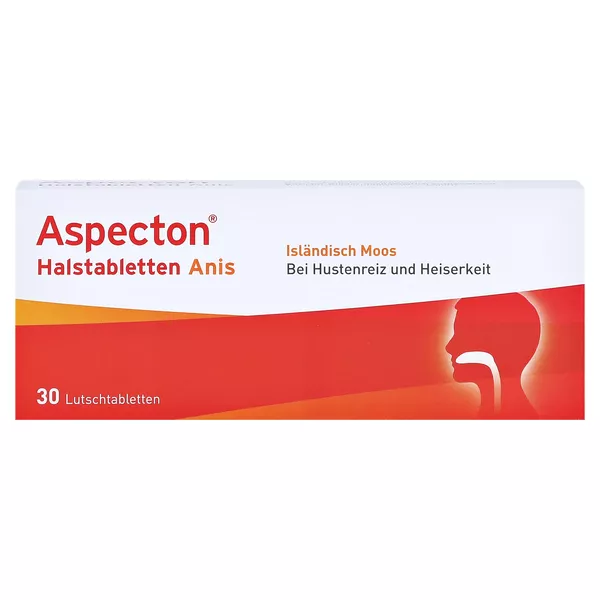Aspecton Halstabletten Anis 30 St