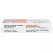 Paracetamol ratiopharm 125 mg 10 St