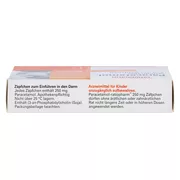 Paracetamol ratiopharm 250 mg, 10 St.