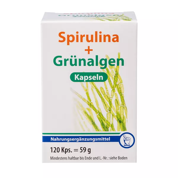 Spirulina + Grünalgen