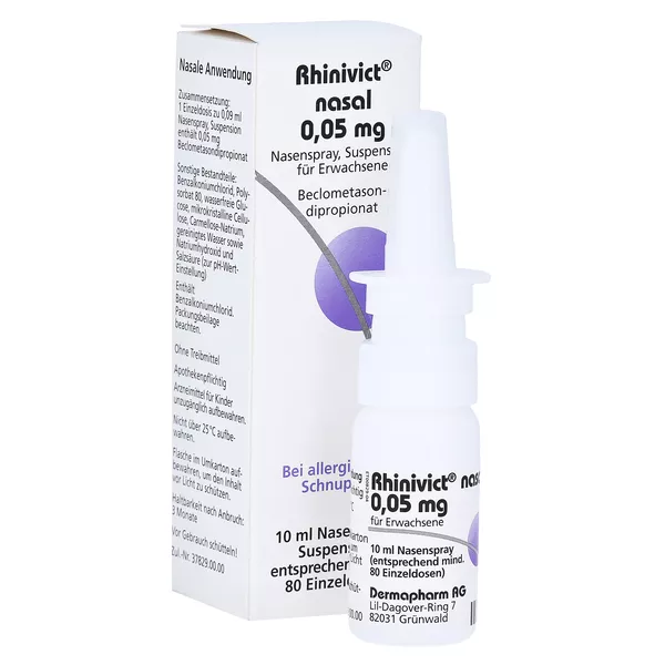 Rhinivict Nasal 0,05 mg Nasendosierspray 10 ml