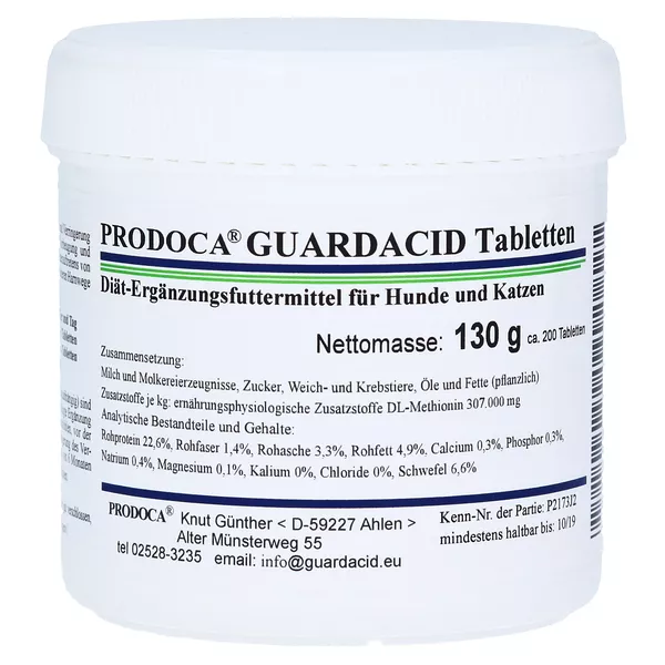 Guardacid Tabletten vet. 200 St