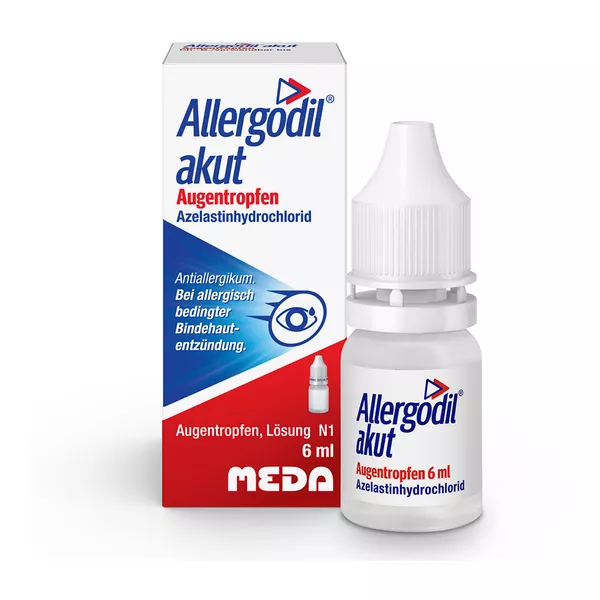 Allergodil akut Augentropfen bei Allergien 6 ml