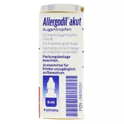 Allergodil akut Augentropfen bei Allergien, 6 ml