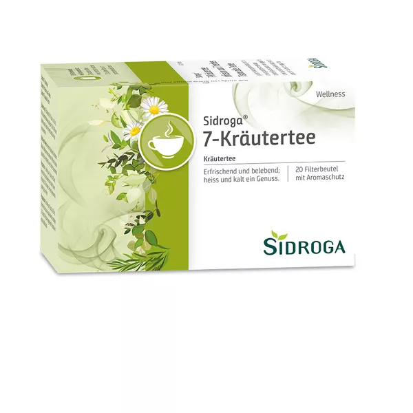Sidroga Wellness 7-Kräutertee Filterbeutel 20X2,0 g