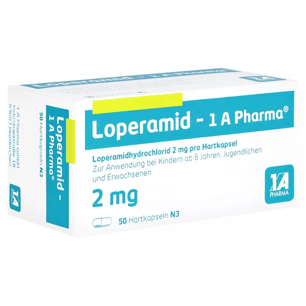 Loperamid-1a Pharma Hartkapseln 50 St