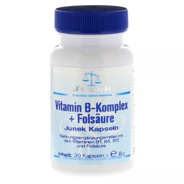Vitamin B Komplex+folsäure Junek Kapseln 30 St