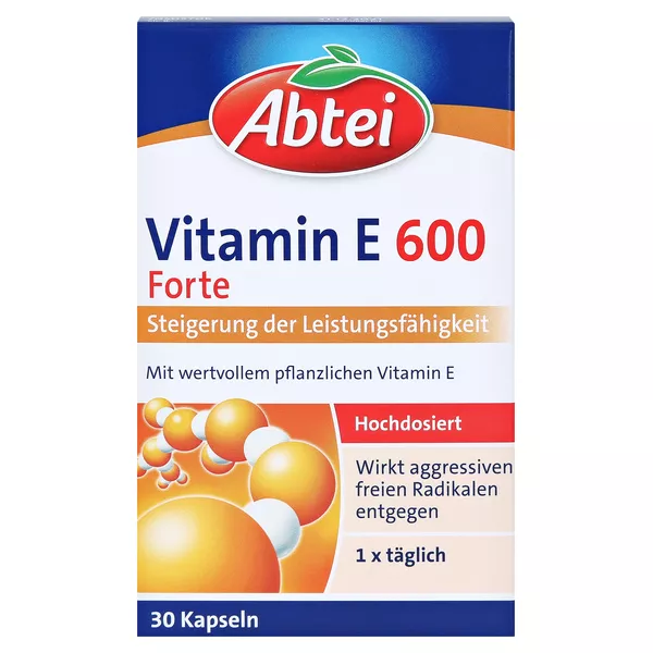 Abtei Vitamin E 600 N Kapseln 30 St