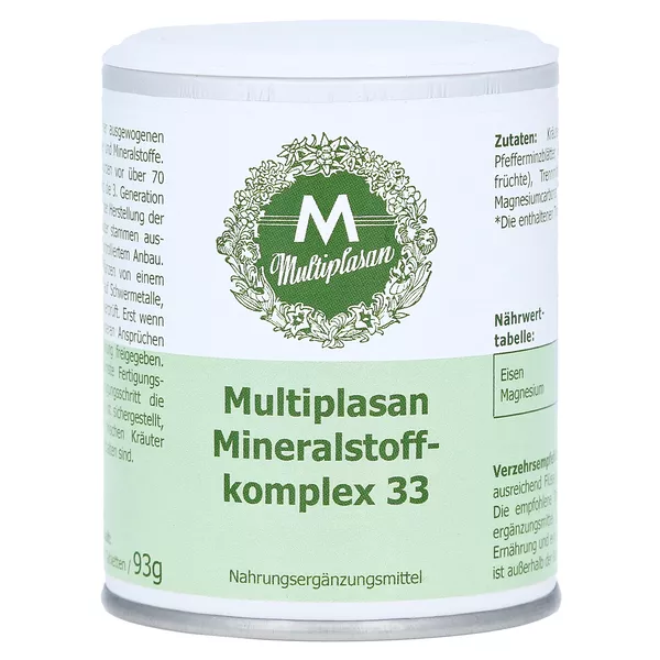 Multiplasan Mineralstoffkomplex 33 Table 350 St
