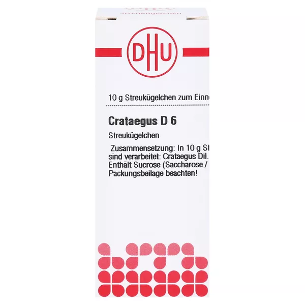 Crataegus D6 Globuli, 10 g