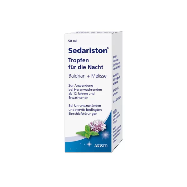 Sedariston Tropfen Baldrian + Melisse 50 ml