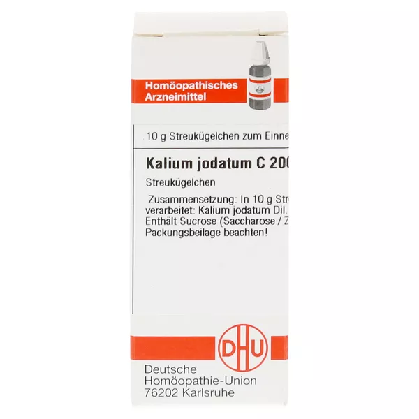 Kalium Jodatum C 200 Globuli 10 g