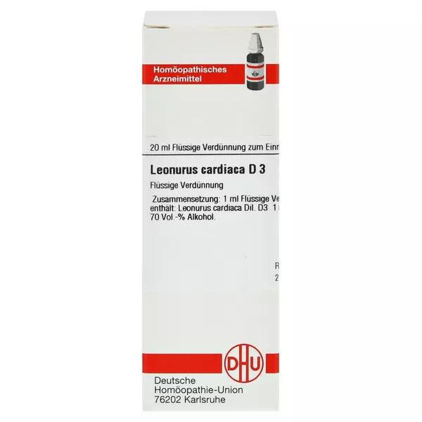 Leonurus Cardiaca D 3 Dilution 20 ml