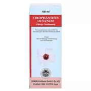 Strophanthus D 4 Sanum Tropfen 100 ml