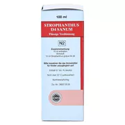 Strophanthus D 4 Sanum Tropfen 100 ml