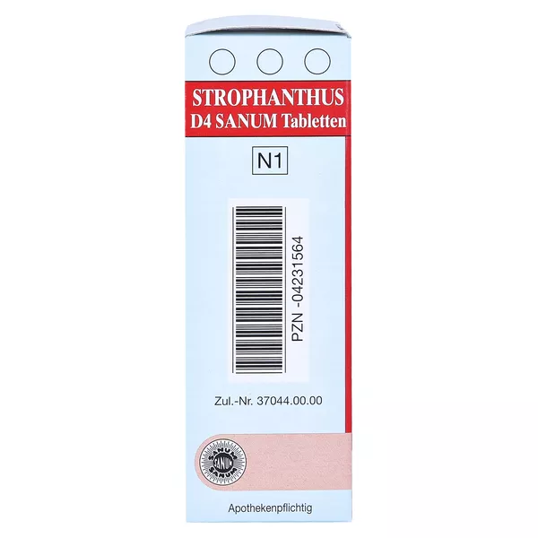 Strophanthus D 4 Sanum Tabletten 80 St