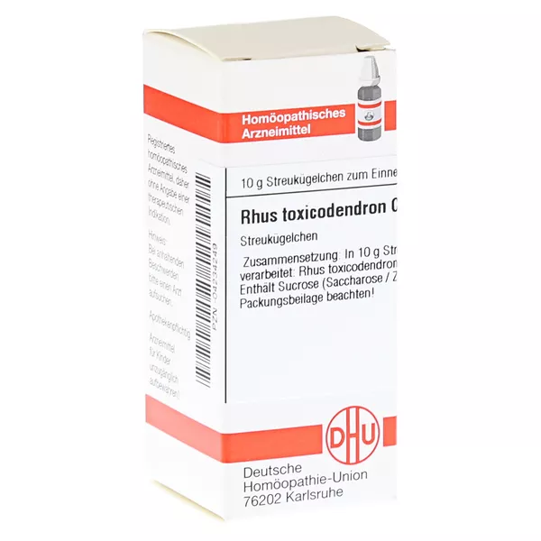 RHUS Toxicodendron C 4 Globuli 10 g