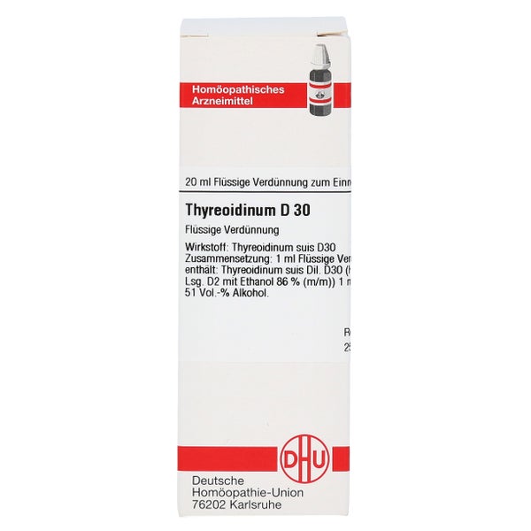 Thyreoidinum D 30 Dilution 20 ml