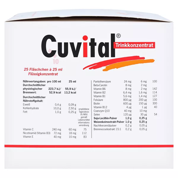 Cuvital 25X25 ml