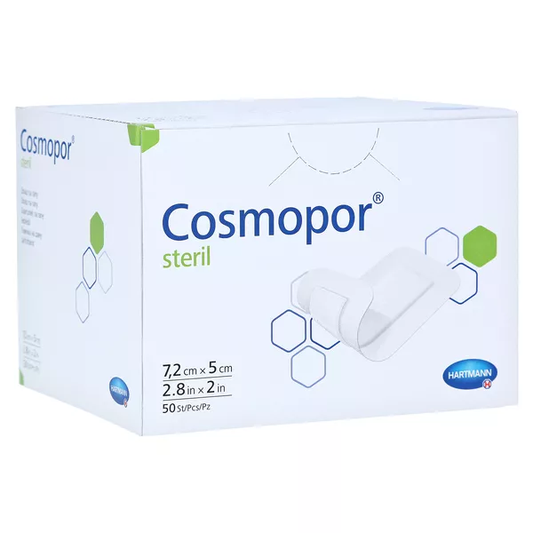 Cosmopor steril 7,2 x 5 cm 50 St