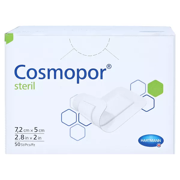 Cosmopor steril 7,2 x 5 cm 50 St
