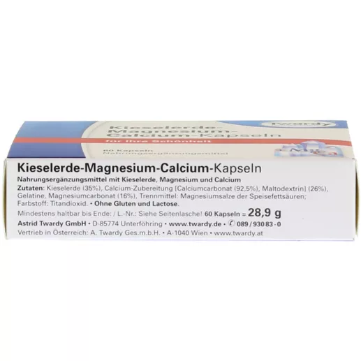 Kieselerde Magnesium Calcium Kapseln 60 St