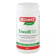 MEGAMAX Eiweiß 100 CAPPUCCINO 400 g