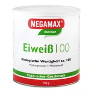 MEGAMAX Eiweiß 100 CAPPUCCINO 750 g