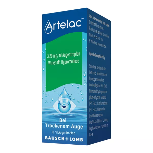 Artelac Augentropfen, Tränenersatzmittel 10 ml