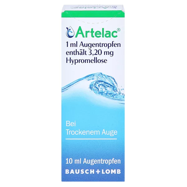 Artelac Augentropfen, Tränenersatzmittel, 10 ml