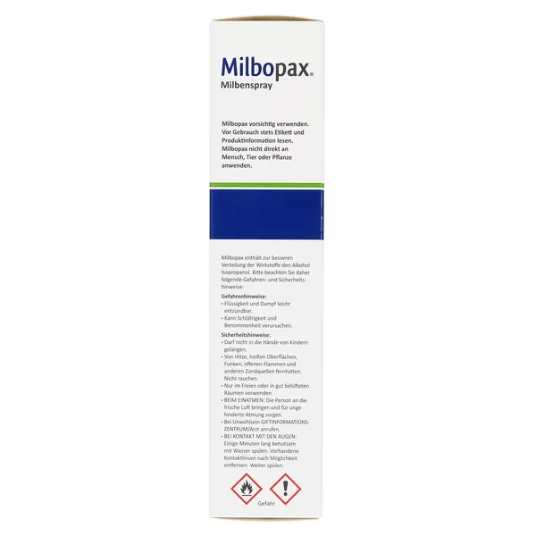 Milbopax Milbenspray Sprühlösung, 250 ml