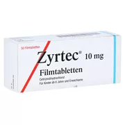 Zyrtec 10 mg Filmtabletten 50 St