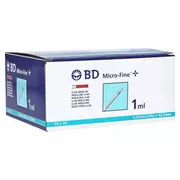 BD Micro-fine+ U 40 Insulinspritze 12,7mm 100X1 ml