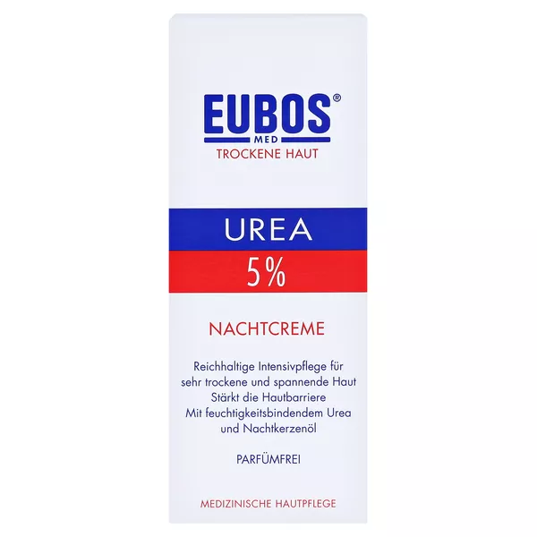 EUBOS UREA INTENSIVE CARE 5% UREA NACHTCREME 50 ml