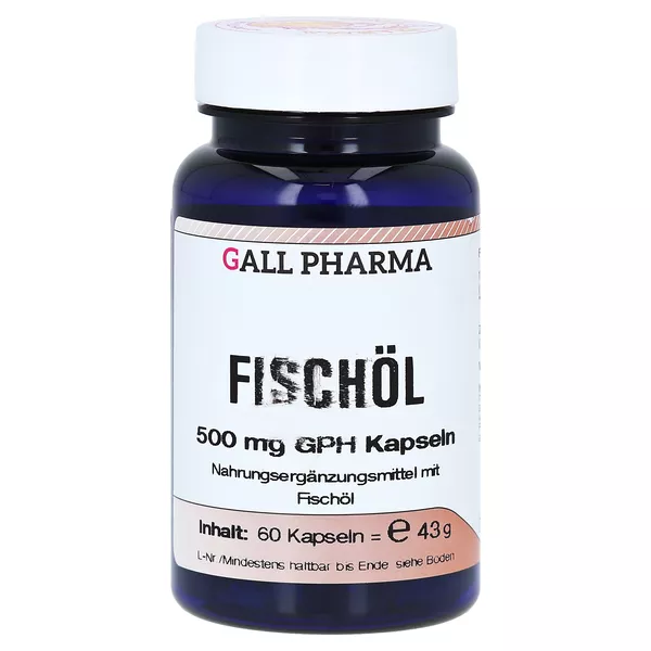 Fischöl 500 mg GPH Kapseln 60 St