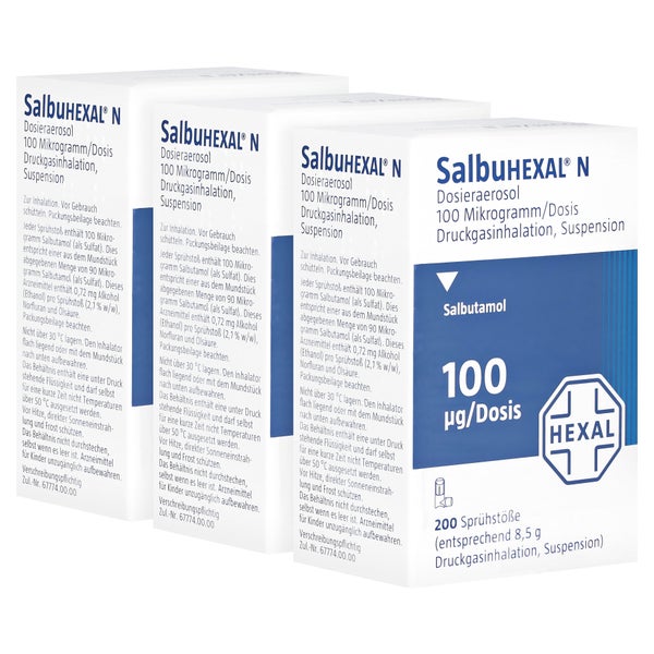 Salbuhexal N Dosieraerosol 200 Hub 600 Sp