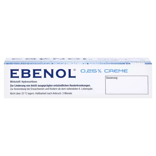 Ebenol 0,25% Creme, 25 g