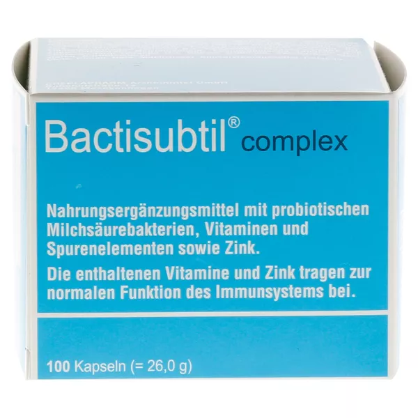 Bactisubtil Complex Kapseln 100 St