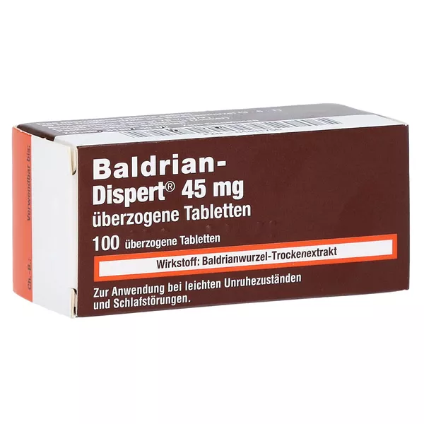 Baldrian Dispert 45 mg überzogene Tabletten