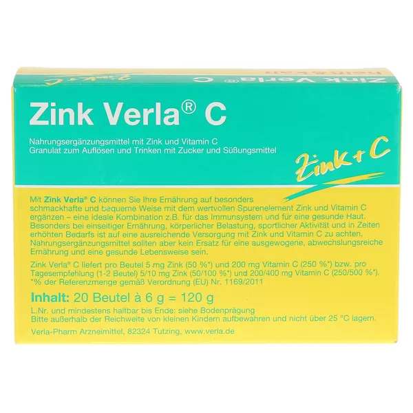 ZINK Verla C Granulat 20 St