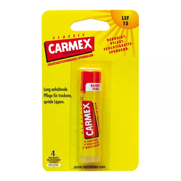 Carmex Lippenbalsam für trockene und spröde Lippen 4,25 g
