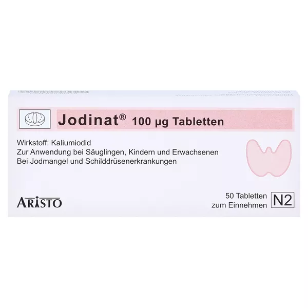 Jodinat 100 µg Tabletten 50 St