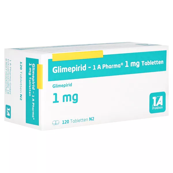 Glimepirid-1a Pharma 1 mg Tabletten 120 St