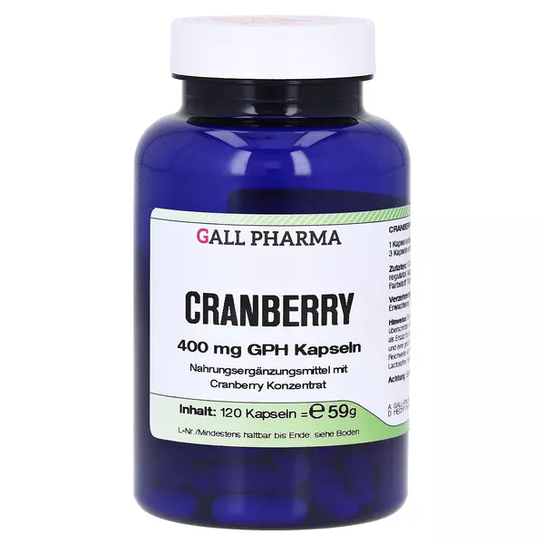 Cranberry 400 mg GPH Kapseln 120 St