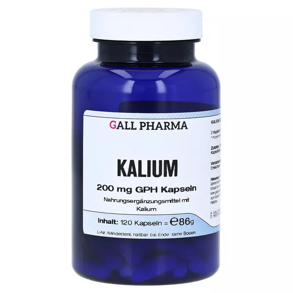 Kalium 200 mg GPH Kapseln 120 St