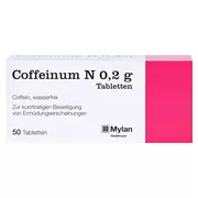Coffeinum N 0,2 g Tabletten 50 St