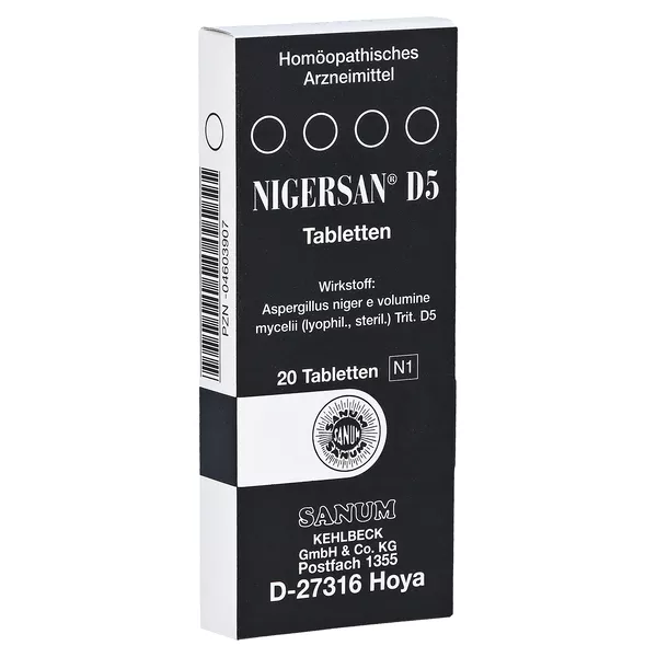 Nigersan D 5 Tabletten 20 St